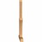Ekena Millwork Richland Timber Gable Bracket, Western Red Cedar, 84"W x 53"H x 3 1/2"D x 3 1/2"F, 15/12 Pitch GBW084X53X0404RIC00SWR - alternate 5